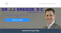 Desktop Screenshot of drjjgregor.com